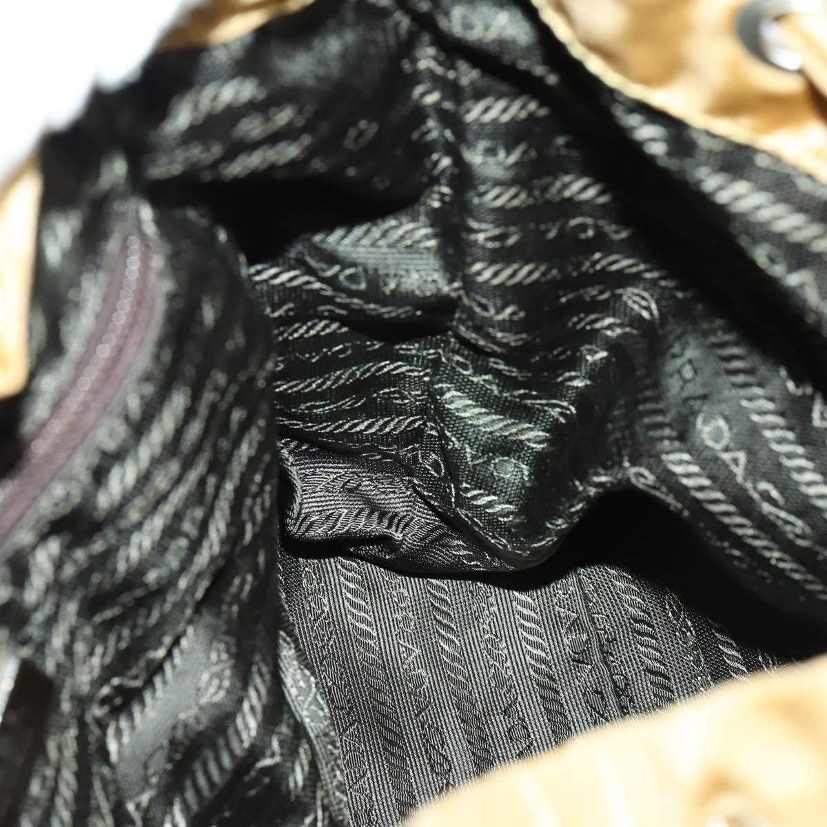 Prada Double Front Pocket Backpack Tessuto, BEIGE, NYLON, Backpack