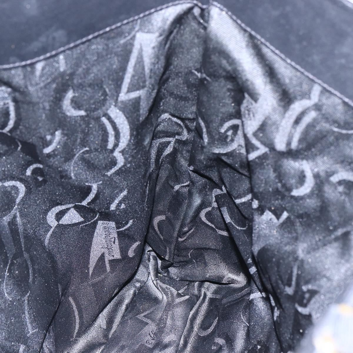 Salvatore Ferragamo Vala tote Canvas, BLACK, CANVAS, Tote bag