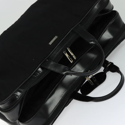 Gucci Vintage Boston Bag Canvas, BLACK, CANVAS, Travel bag