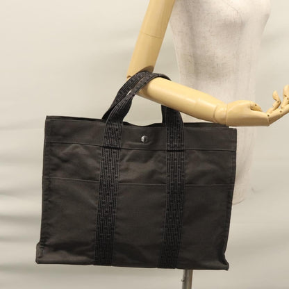 Hermes Fourre-tout Herline Fourre-tout Herline, GRAY, CANVAS, Tote bag