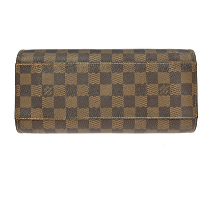 Louis Vuitton Triana Bag Damier, BROWN, CANVAS, Handbag