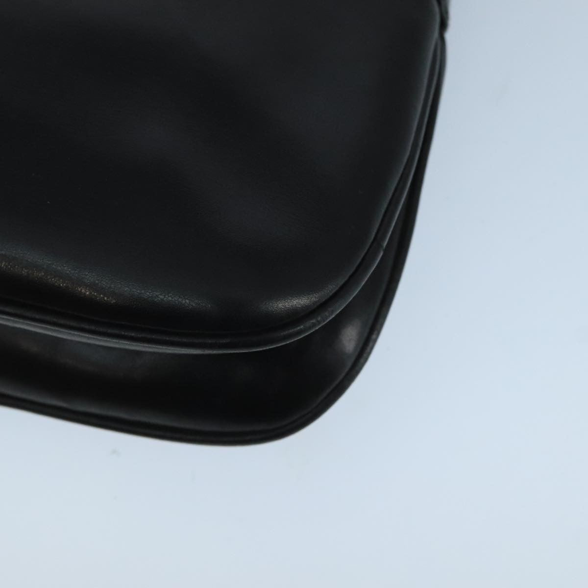 Gucci Vintage Shoulder Bag Leather, BLACK, LEATHER, Shoulder bag