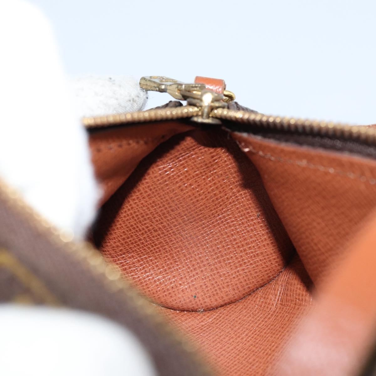 Louis Vuitton Papillon Pochette Monogram Canvas, BROWN, CANVAS, Clutche & pouche