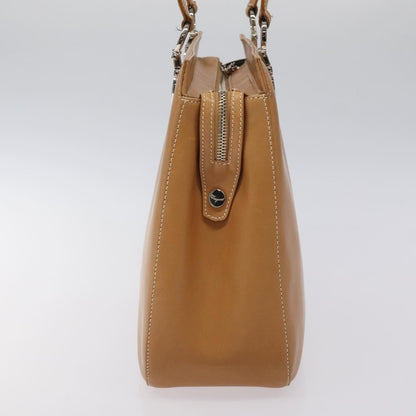 Salvatore Ferragamo Gancini Shoulder Bag Suede, Brown, Leather, Shoulder Bag