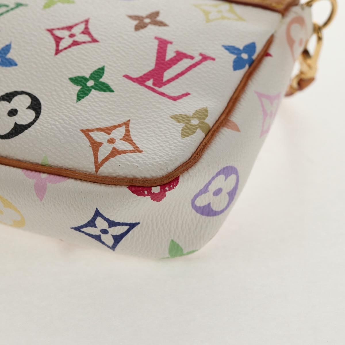 Louis Vuitton Pochette Accessoires NM Monogram Multicolor, MULTICOLOUR, CANVAS, Clutche & pouche