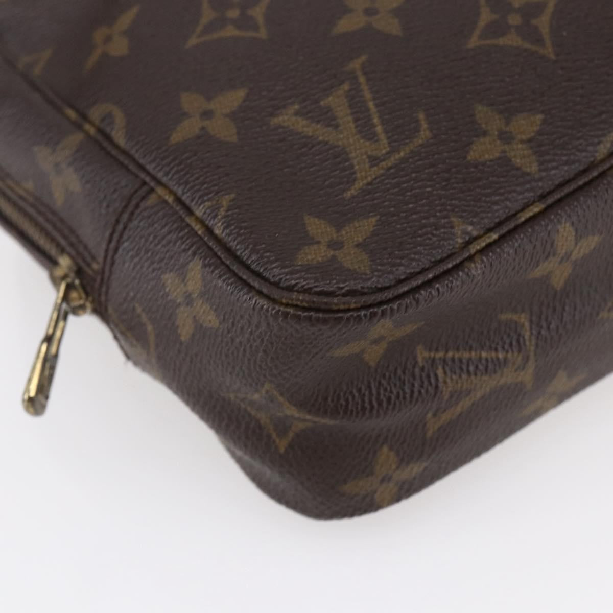 Louis Vuitton Trousse Toilette Monogram Canvas, BROWN, CANVAS, Clutche & pouche