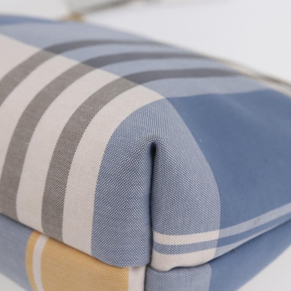Burberry Nova check Pochette Canvas, BLUE, CANVAS, Clutche & pouche