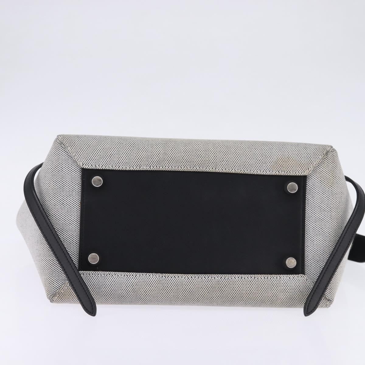 Celine Belt Bag Textured Leather, GRAY, LEATHER, Handbag