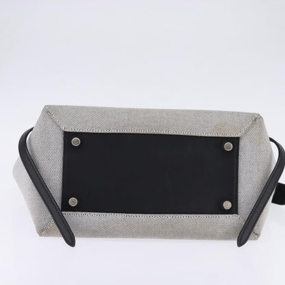 Celine Belt Bag Textured Leather, GRAY, LEATHER, Handbag