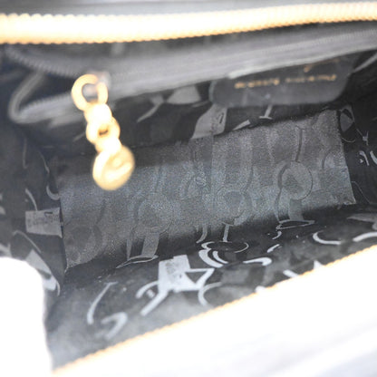 Salvatore Ferragamo Convertible Vara Bow Tote Leather, BLACK, LEATHER, Handbag