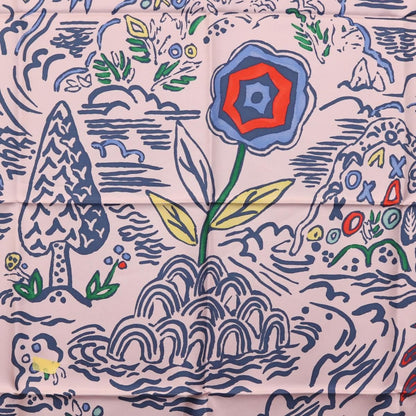 Hermes Carré 90 Silk multicolor, PINK, SILK, Scarve & shawl