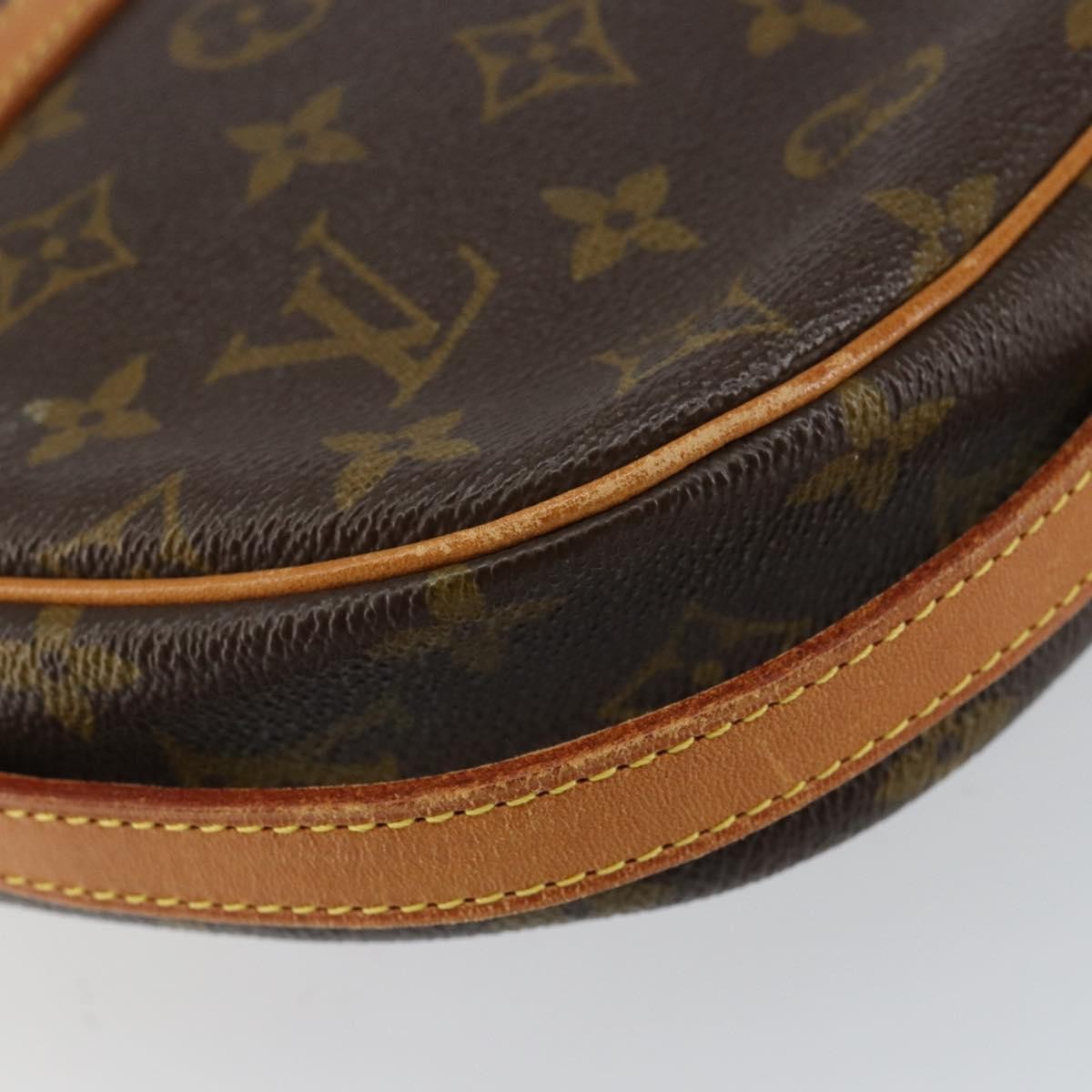 Louis Vuitton Jeune Fille Handbag Monogram Canvas, BROWN, CANVAS, Shoulder bag