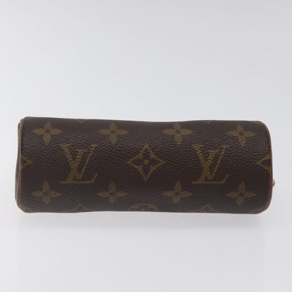 Louis Vuitton Papillon Pochette Monogram Canvas, BROWN, CANVAS, Handbag