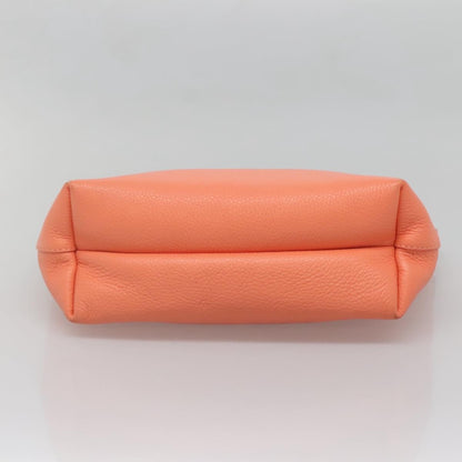 Salvatore Ferragamo Bice Tote Leather, ORANGE, LEATHER, Tote bag