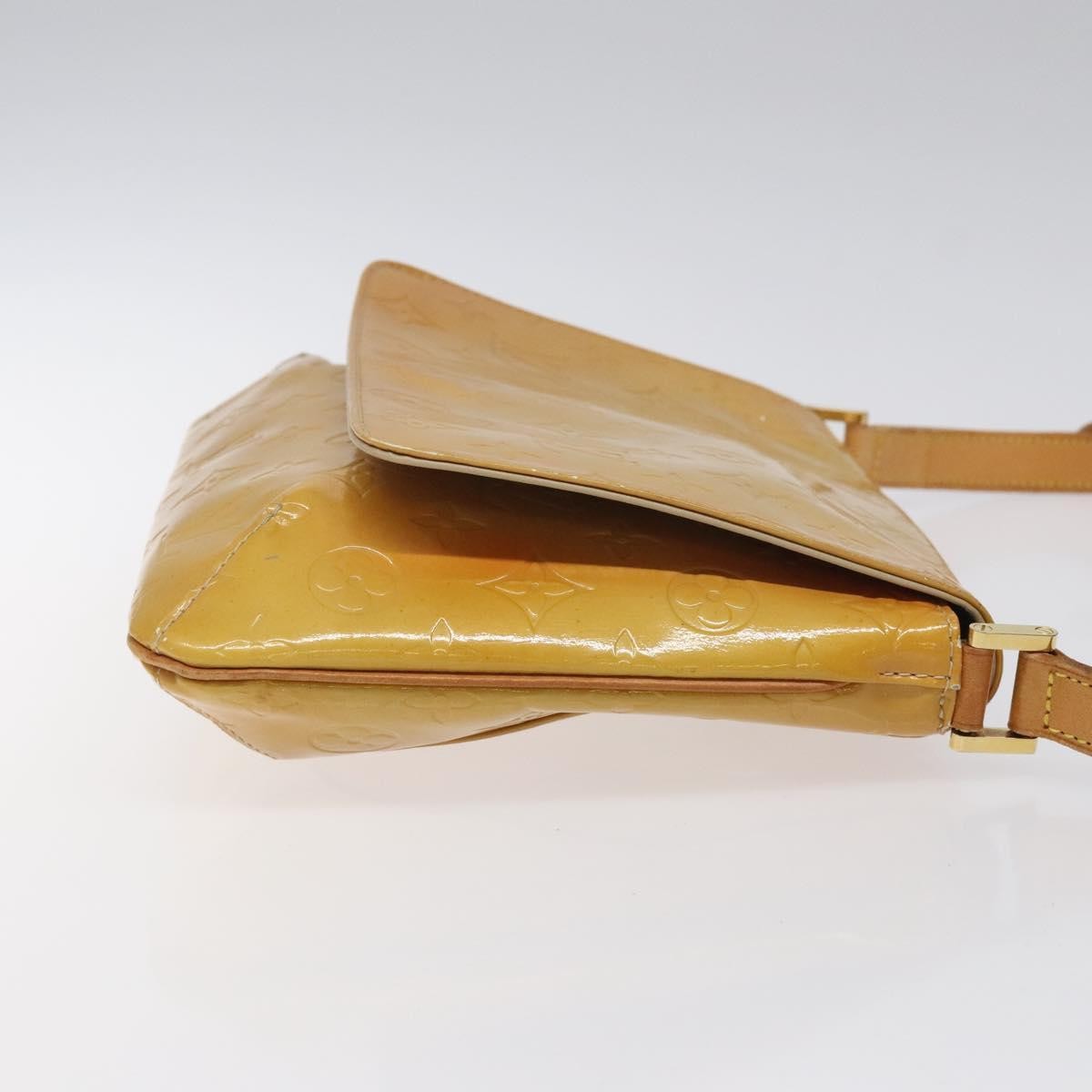 Louis Vuitton Thompson Street Handbag Monogram Vernis, BEIGE, PATENT_LEATHER, Handbag