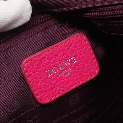 Loewe Alamo Handbag Leather, PINK, LEATHER, Handbag