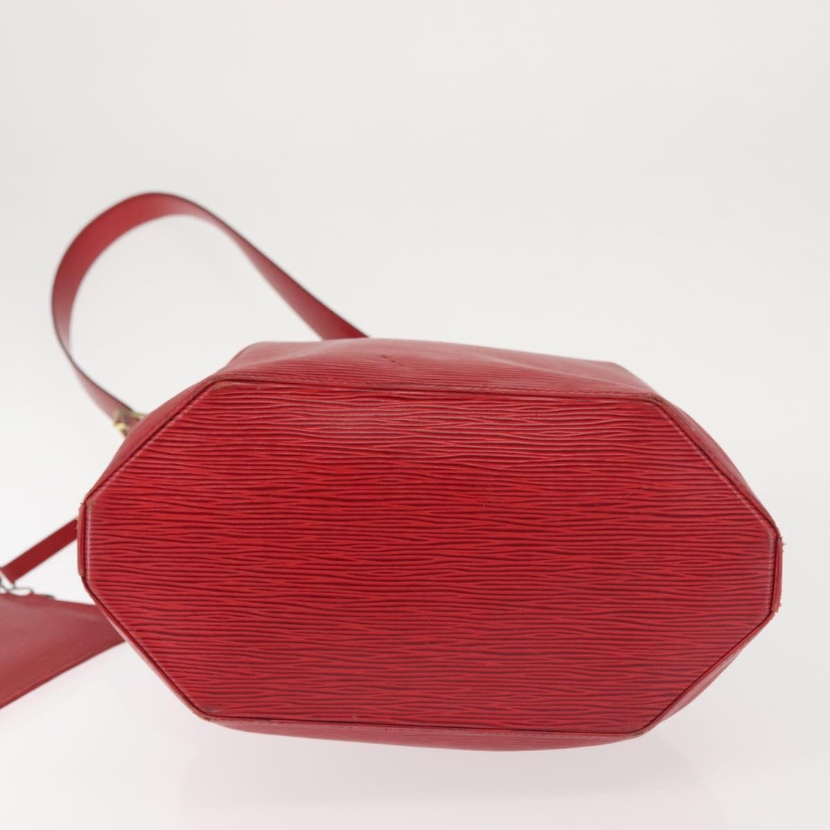 Louis Vuitton Vintage Sac d'Epaule Handbag Epi Leather, RED, LEATHER, Shoulder bag