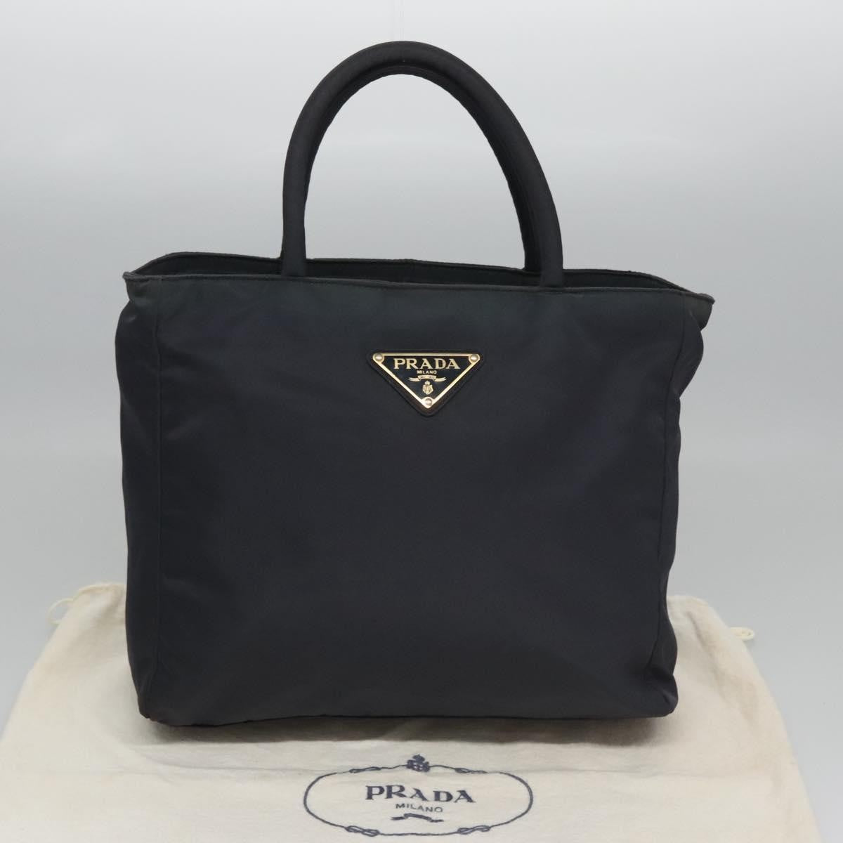 Prada Vintage Tote Tessuto, NAVY, NYLON, Tote bag