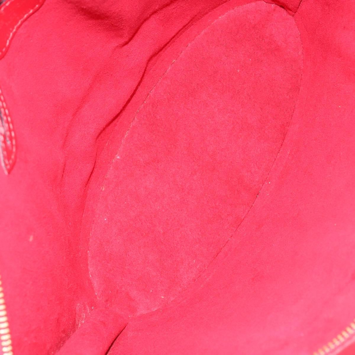 Louis Vuitton Saint Jacques Handbag Epi Leather, RED, LEATHER, Handbag