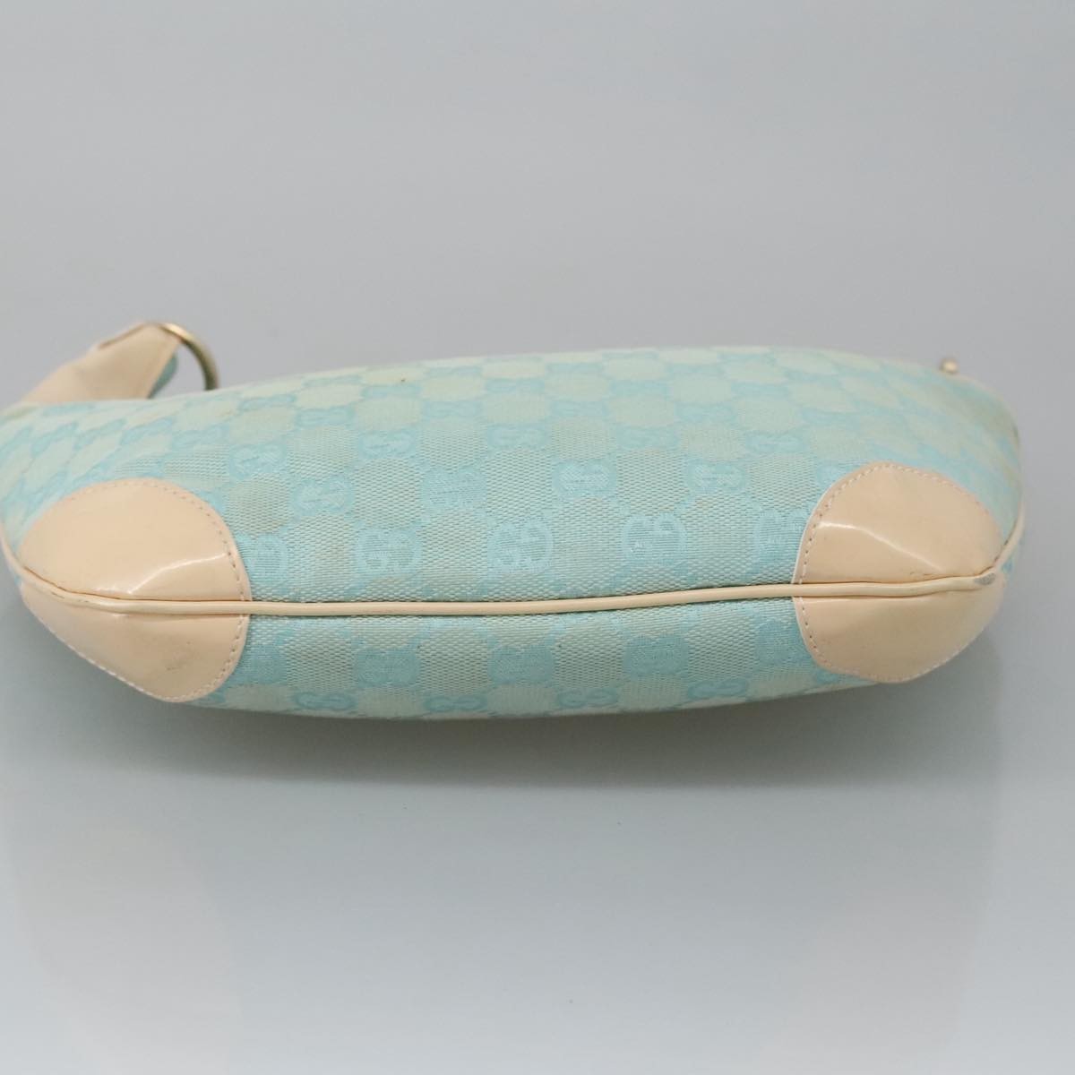 Gucci Vintage Hobo GG Canvas, BLUE, CANVAS, Shoulder bag