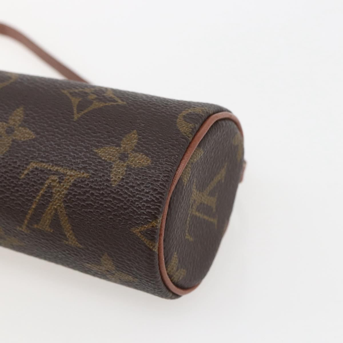 Louis Vuitton Papillon Pochette Monogram Canvas, BROWN, CANVAS, Clutche & pouche