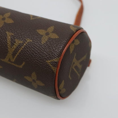 Louis Vuitton Papillon Pochette Monogram Canvas, BROWN, CANVAS, Clutche & pouche