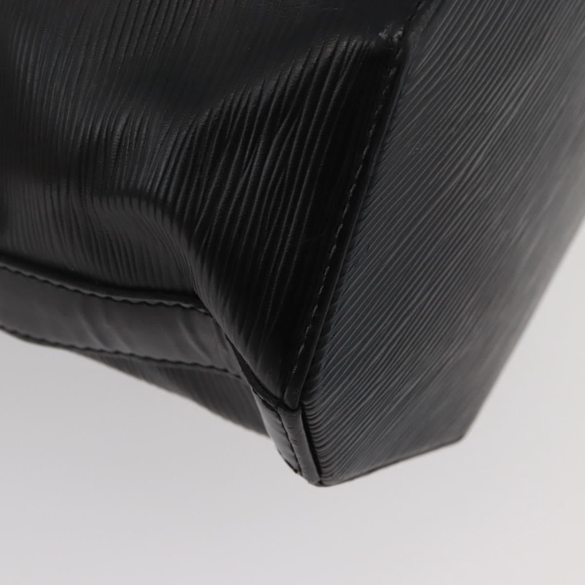 Louis Vuitton Vintage Sac d'Epaule Handbag Epi Leather, BLACK, LEATHER, Shoulder bag