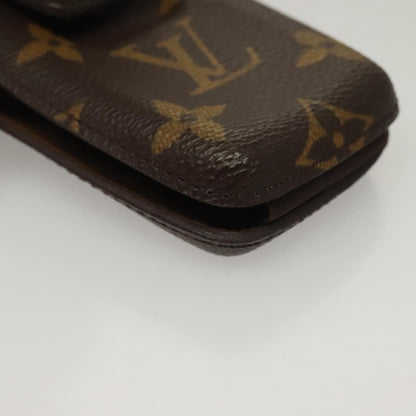 Louis Vuitton Etui Phone Case Monogram Canvas, BROWN, CANVAS, Tech accessory