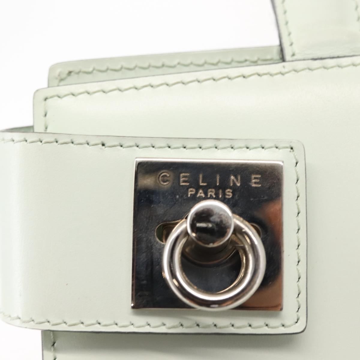 Celine Tote bag Leather, WHITE, LEATHER, Tote bag