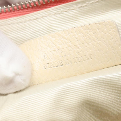 Bvlgari B.Zero1 Logomania Bag Canvas with Leather, PINK, CANVAS, Shoulder bag