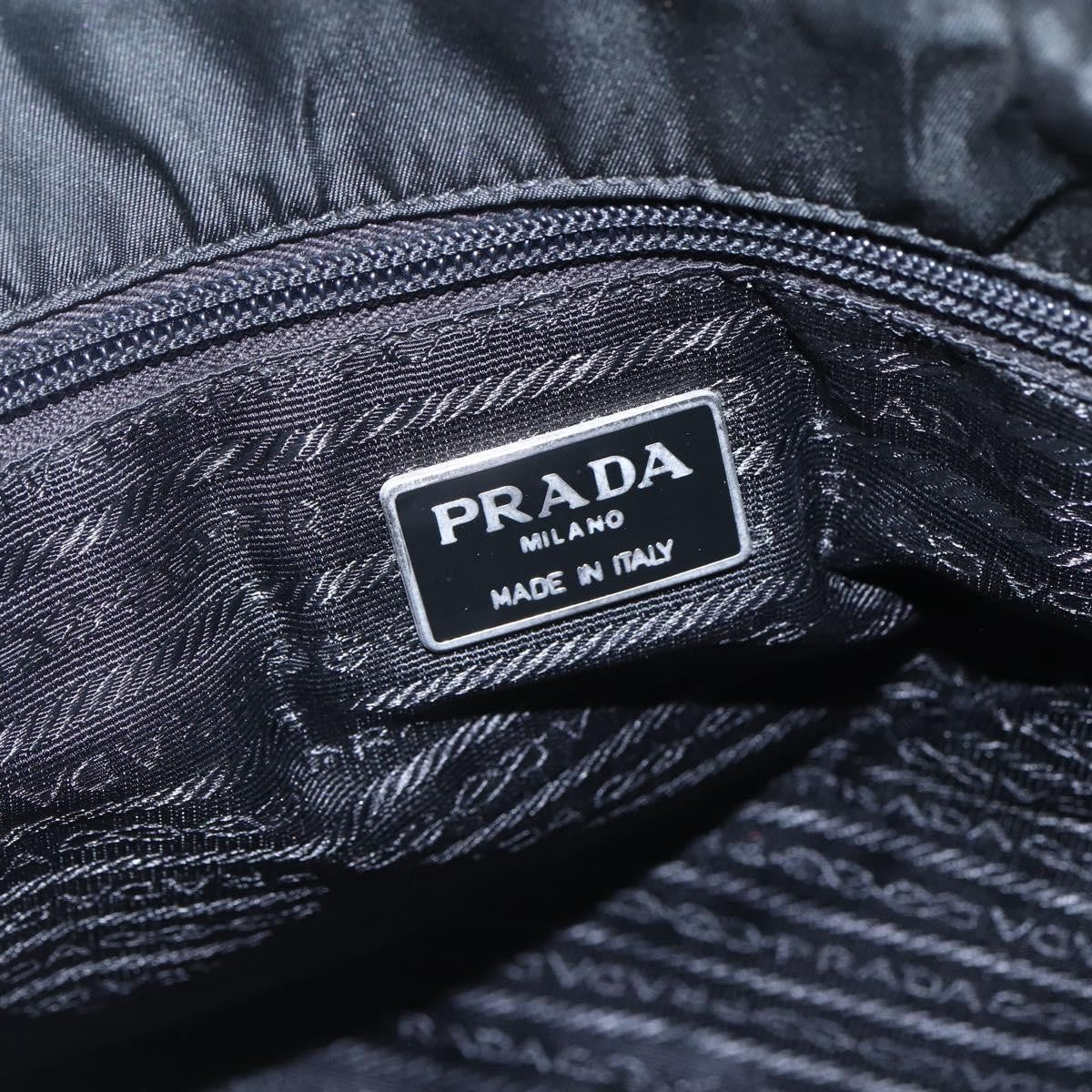 Prada Vintage Tote Tessuto, BLACK, NYLON, Tote bag