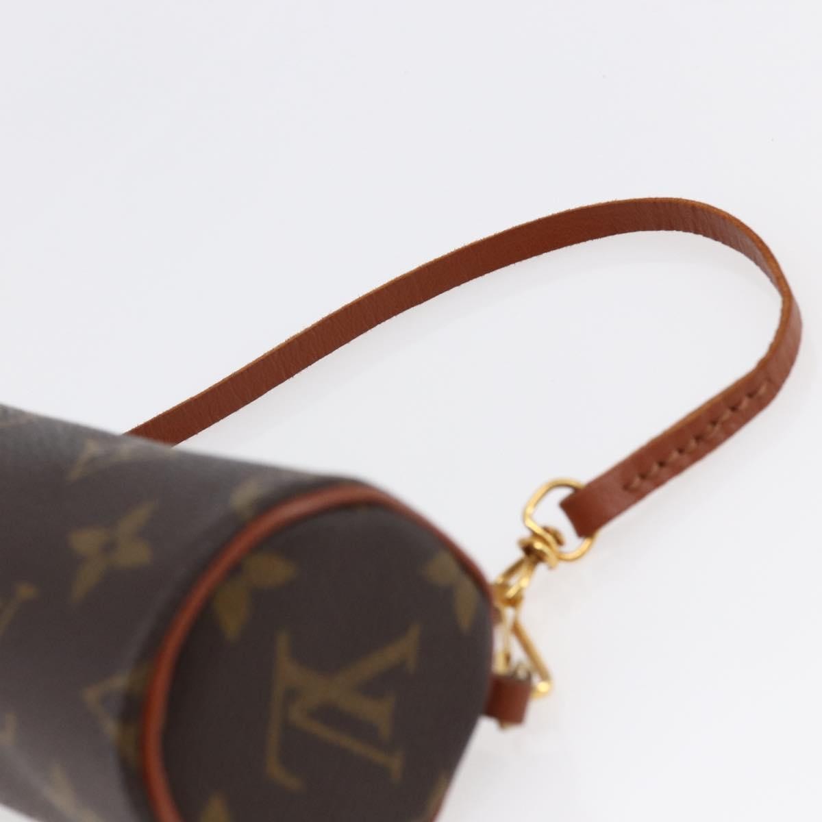 Louis Vuitton Papillon Pochette Monogram Canvas, BROWN, CANVAS, Handbag