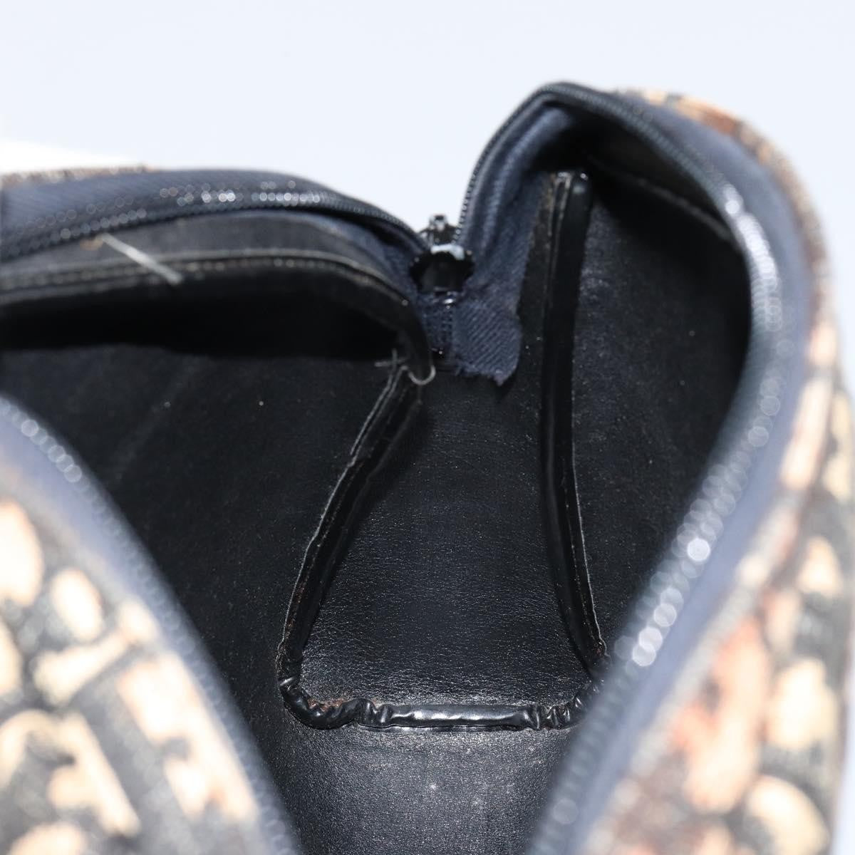 Christian Dior Vintage CD trotter Shoulder bag Canvas, BLACK, CANVAS, Shoulder bag