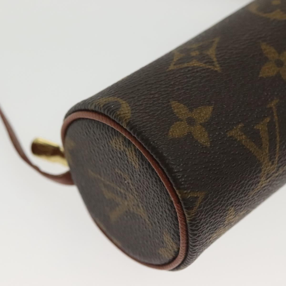 Louis Vuitton Papillon Pochette Monogram Canvas, BROWN, CANVAS, Handbag