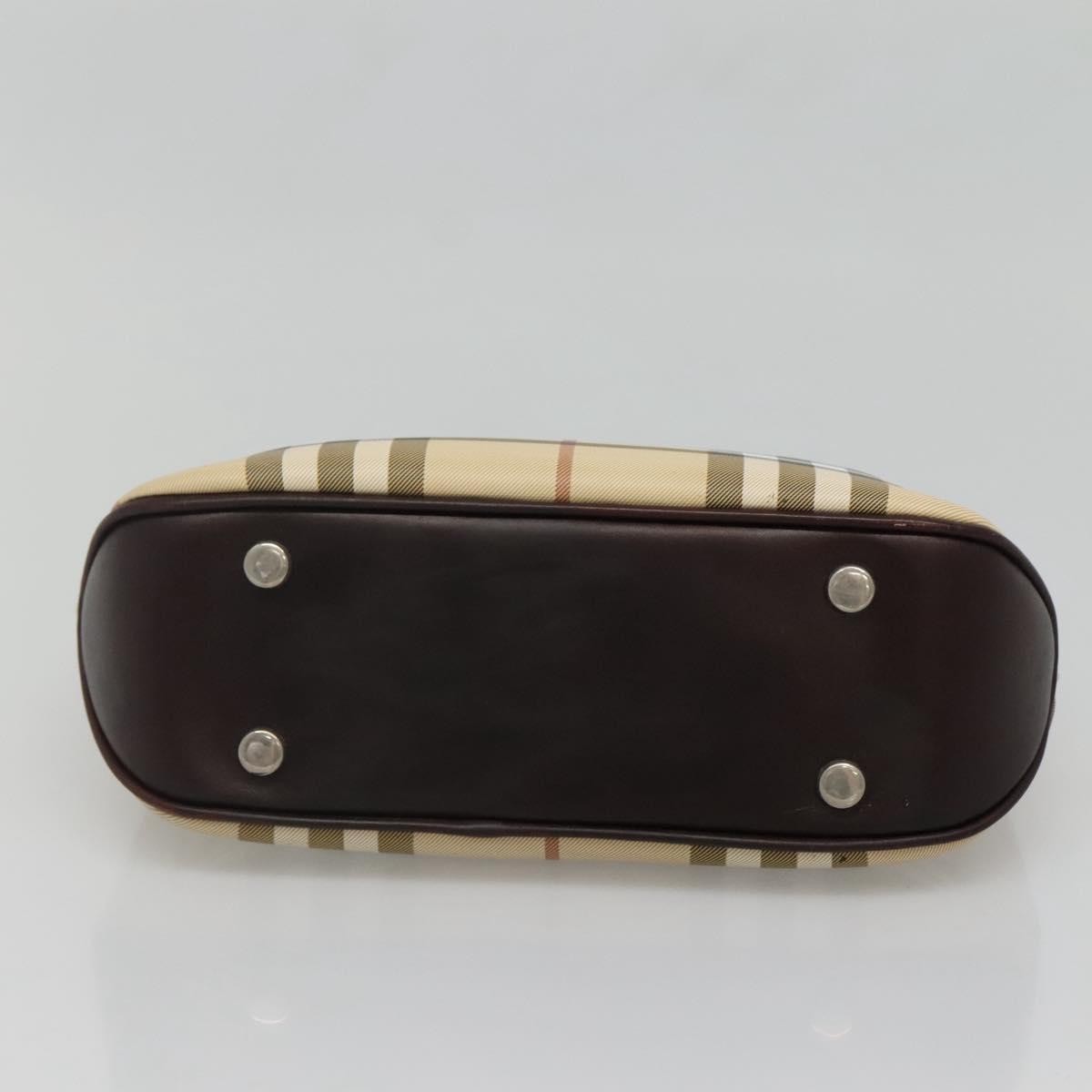 Burberry Nova Check Handbag Nova Check Canvas, BEIGE, CANVAS, Handbag