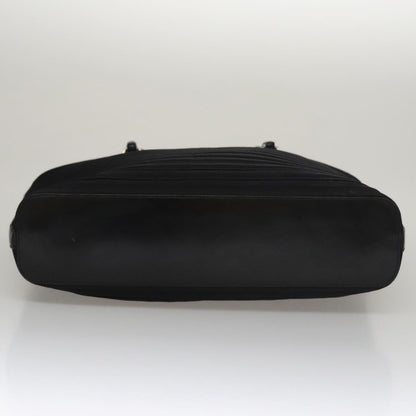 Gucci Vintage Bamboo Handle Tote Nylon, BLACK, NYLON, Tote bag