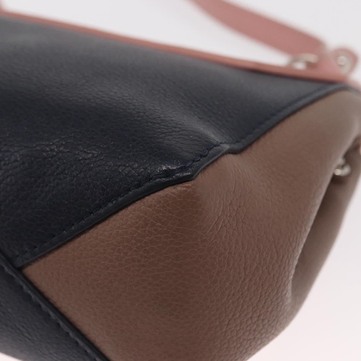 Louis Vuitton Lockme II Handbag Leather, PINK, LEATHER, Shoulder bag