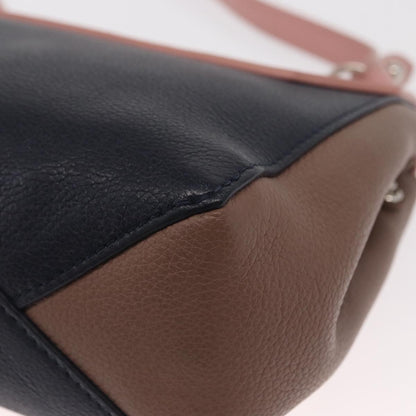 Louis Vuitton Lockme II Handbag Leather, PINK, LEATHER, Shoulder bag