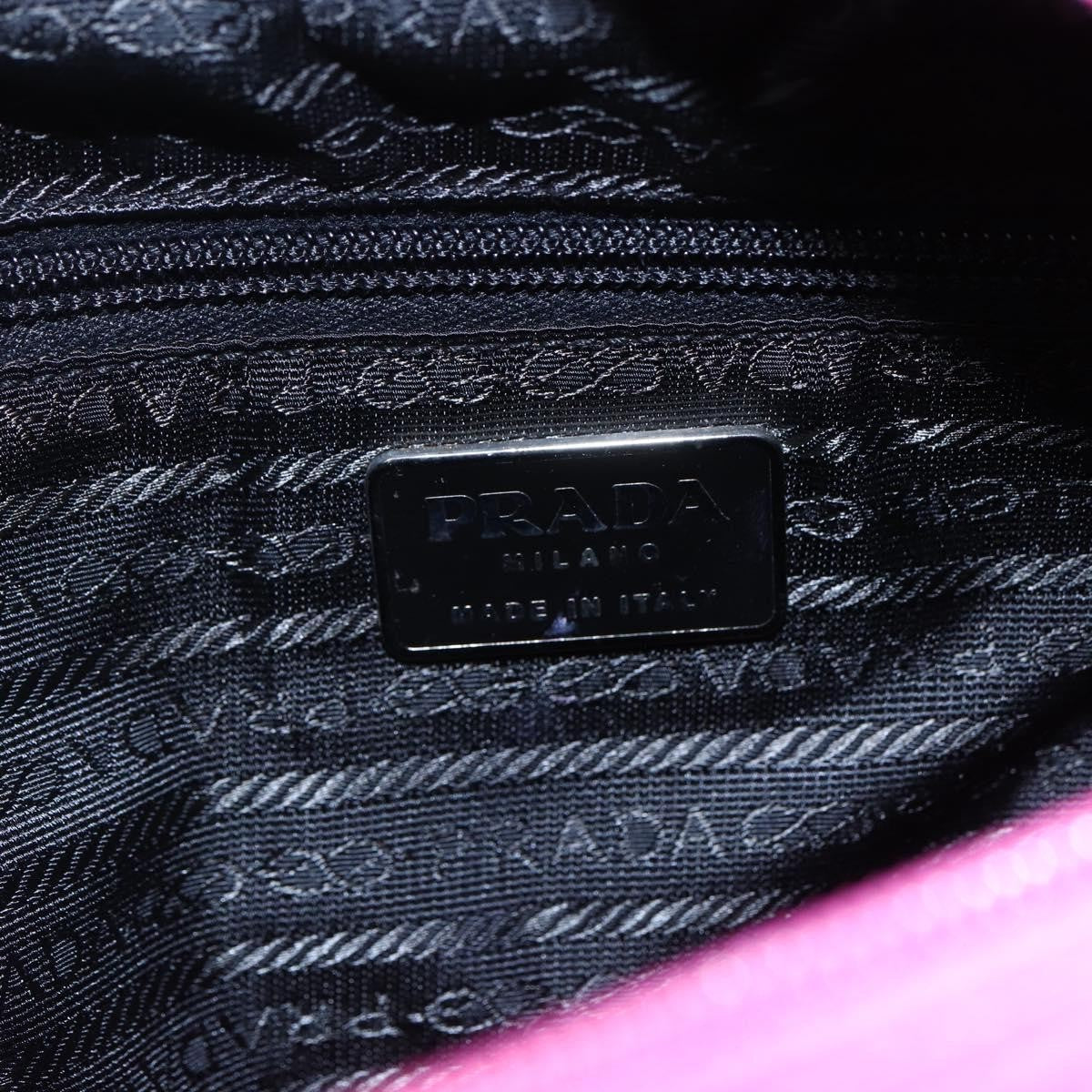 Prada Vintage Zip Tote Tessuto, PINK, NYLON, Tote bag