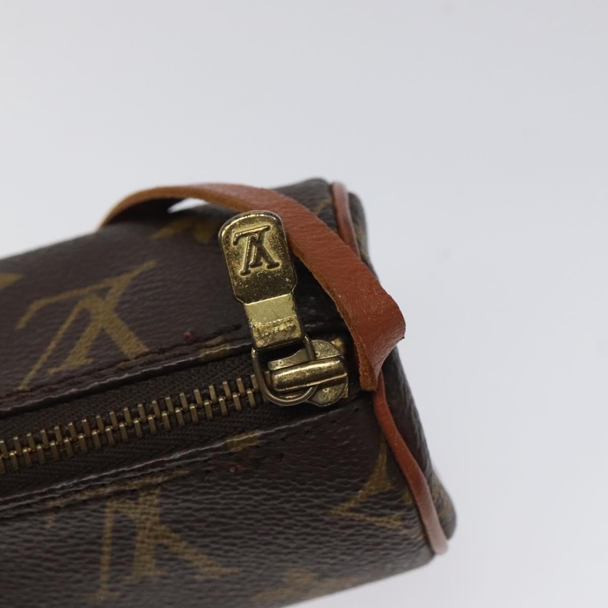 Louis Vuitton Papillon Pochette Monogram Canvas, BROWN, CANVAS, Handbag