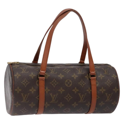 Louis Vuitton Papillon Handbag Monogram Canvas, BROWN, CANVAS, Handbag