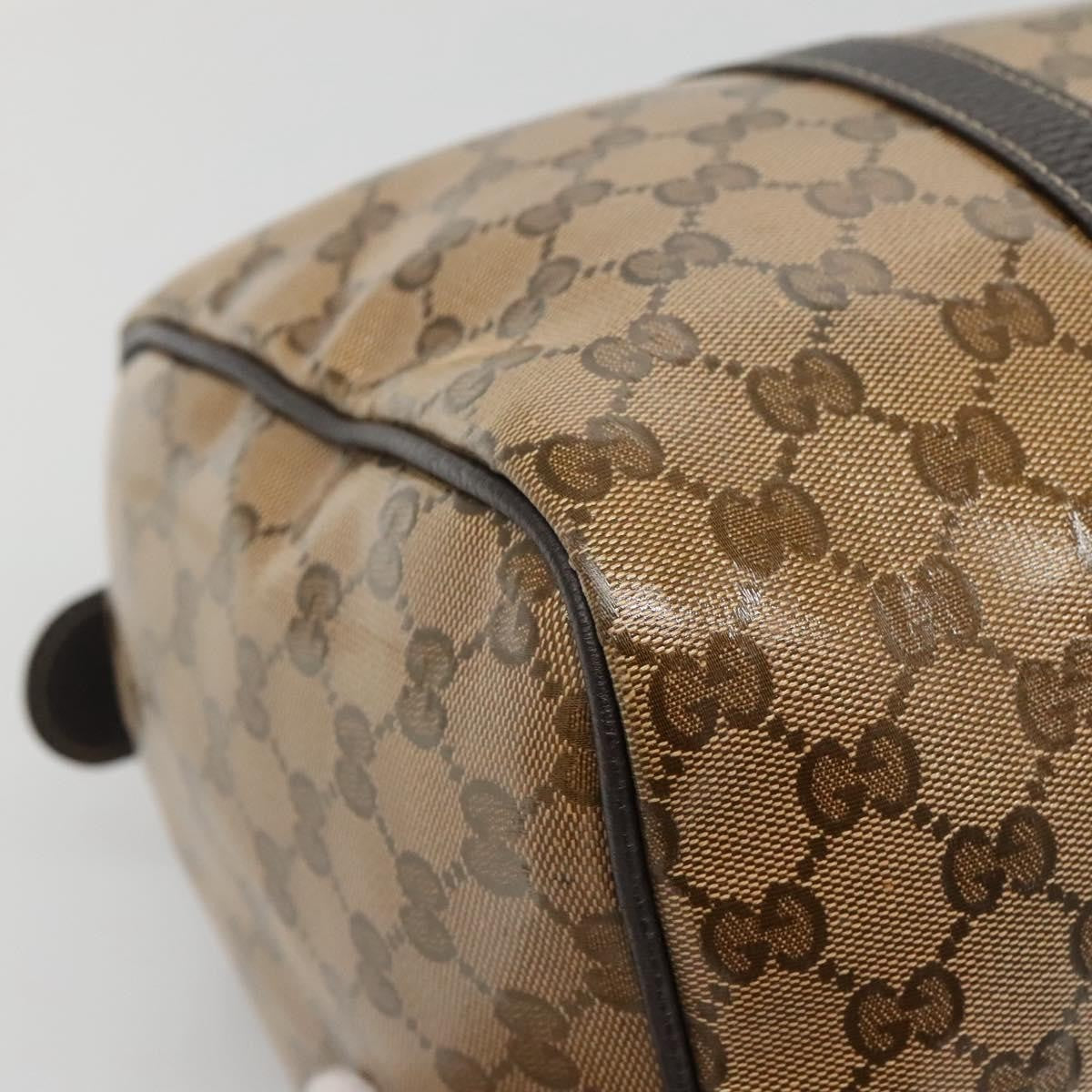 Gucci Joy Boston Bag GG Imprime, BEIGE, CANVAS, Travel bag