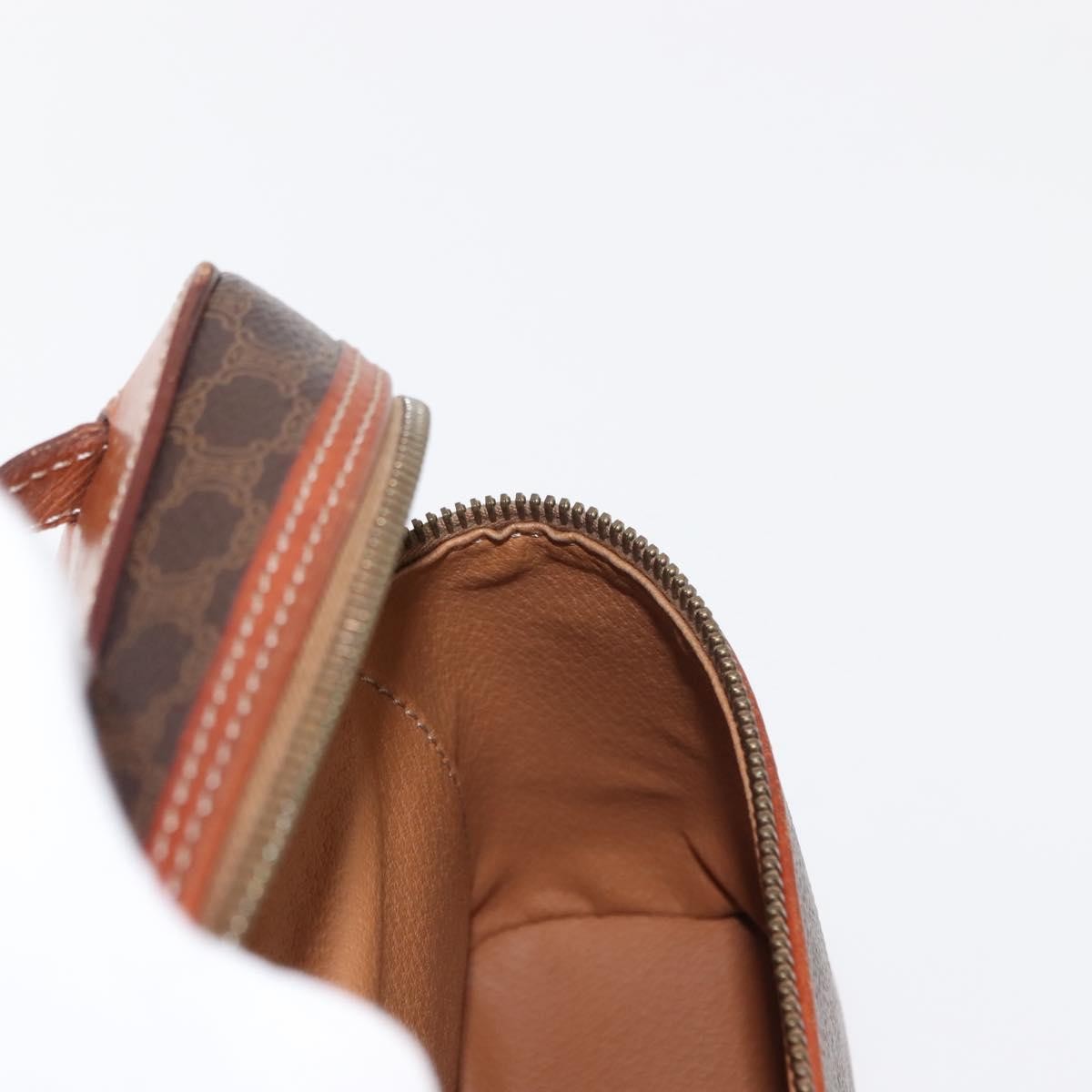 Celine Macadam Vanity Bag Canvas, BROWN, CANVAS, Handbag