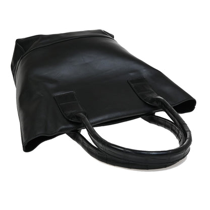 Bottega Veneta Cabat Tote Intrecciato Leather, BLACK, LEATHER, Tote bag