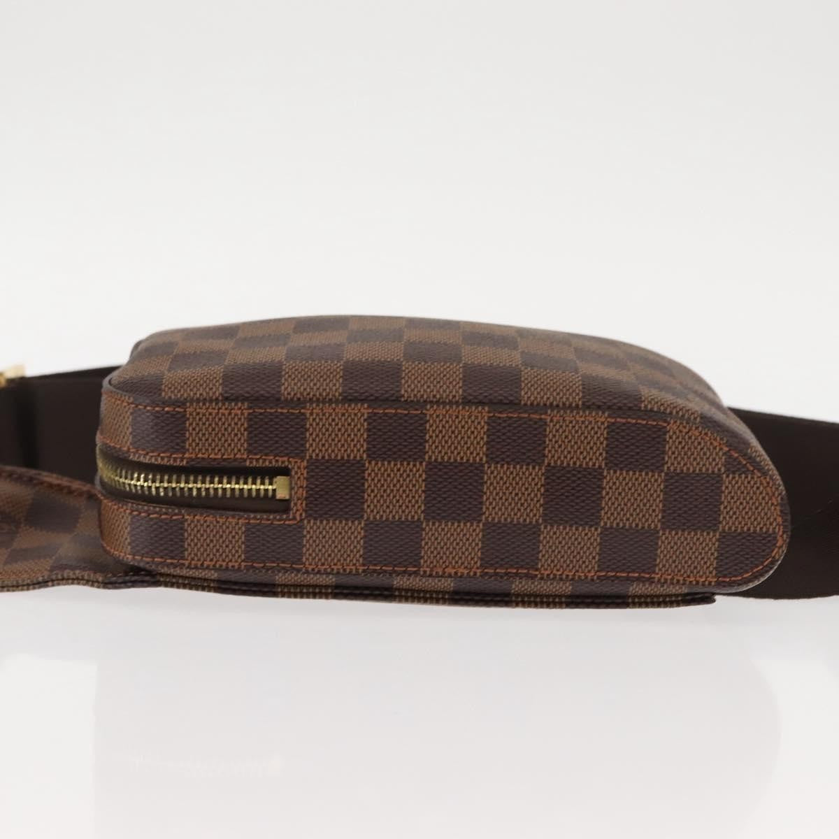 Louis Vuitton Geronimos Waist Bag Damier, BROWN, CANVAS, Shoulder bag