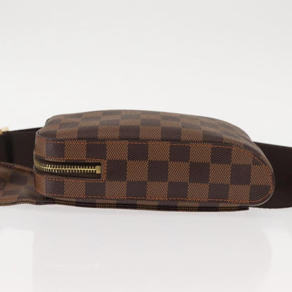 Louis Vuitton Geronimos Waist Bag Damier, BROWN, CANVAS, Shoulder bag