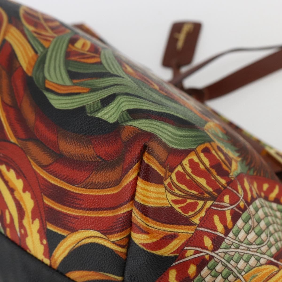 Salvatore Ferragamo Flower tote Canvas, MULTICOLOUR, PVC, Tote bag