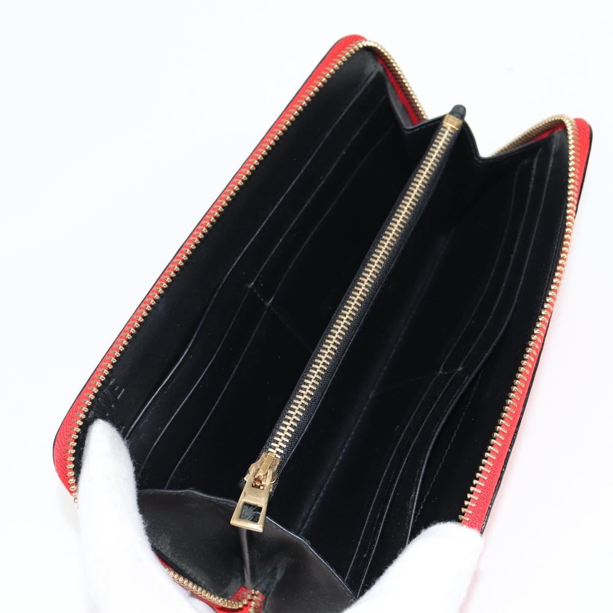 Loewe Anagram Wallet Leather, RED, LEATHER, Wallets