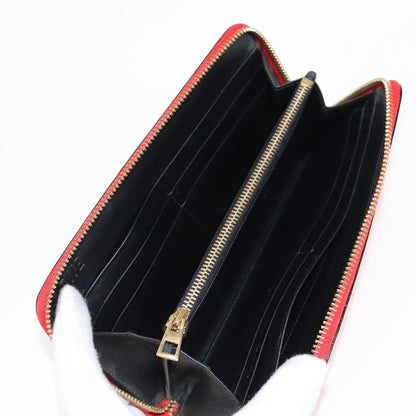 Loewe Anagram Wallet Leather, RED, LEATHER, Wallets