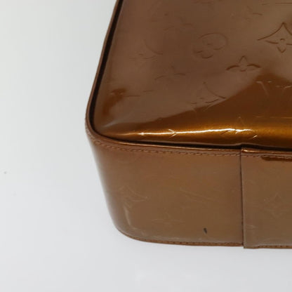 Louis Vuitton Columbus Handbag Monogram Vernis, BROWN, PATENT_LEATHER, Tote bag